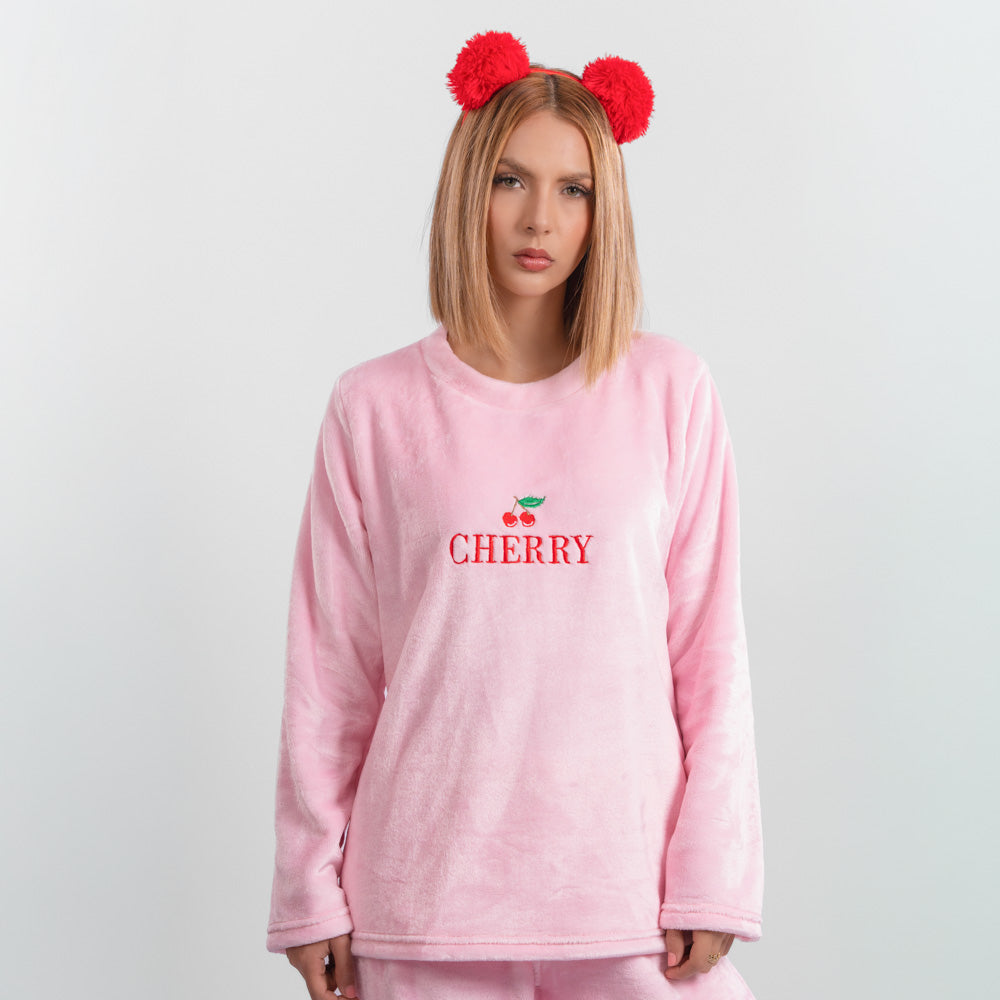 Pijama térmica Bordada de Cherry image 1