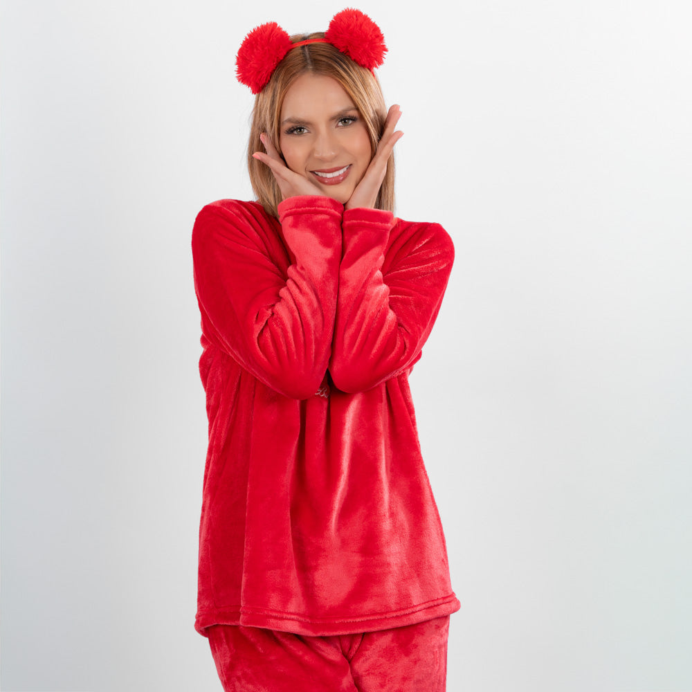 Pijama térmica Bordada de I LOVE YOU. image 4