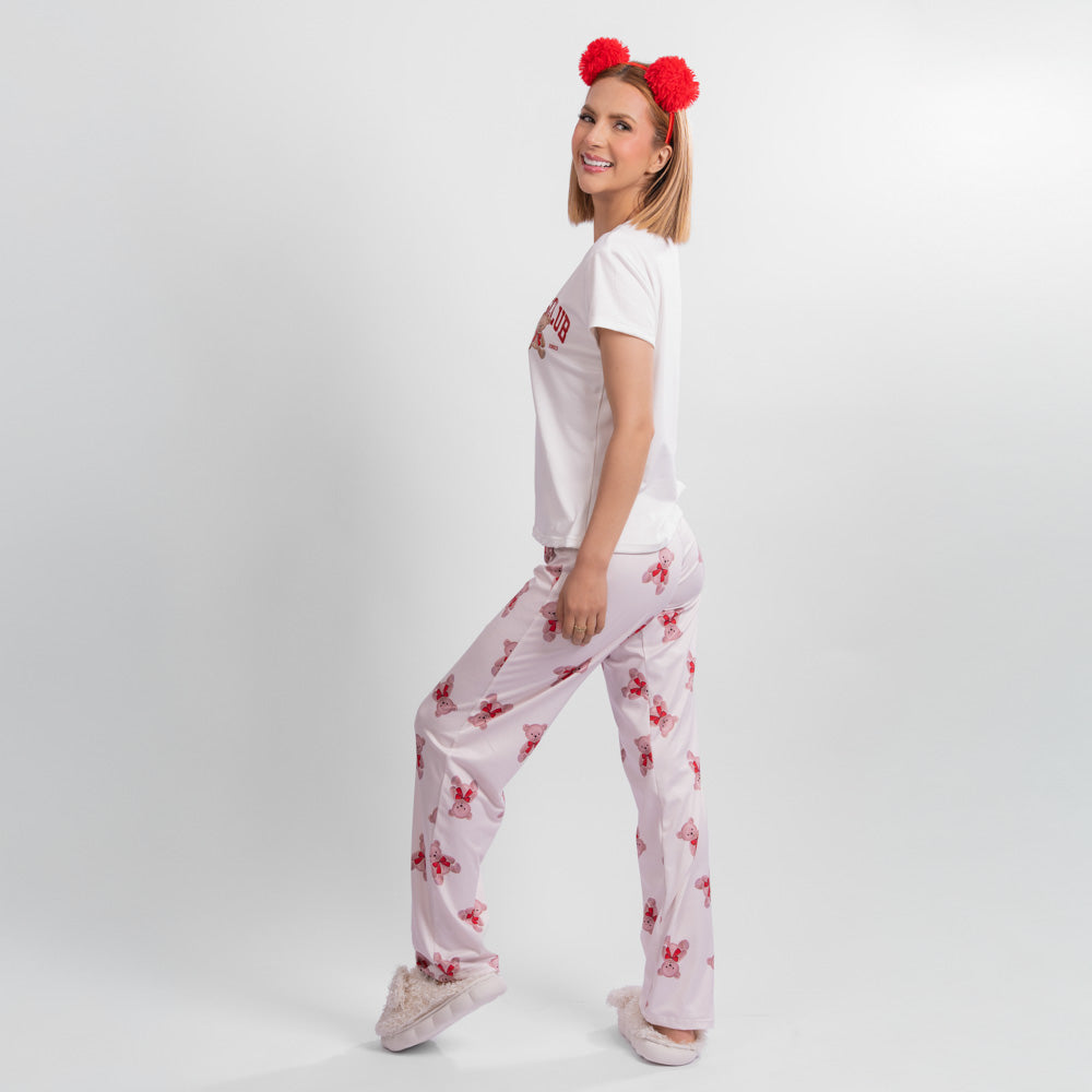 Pijama tres piezas De Oso con Moños image 2