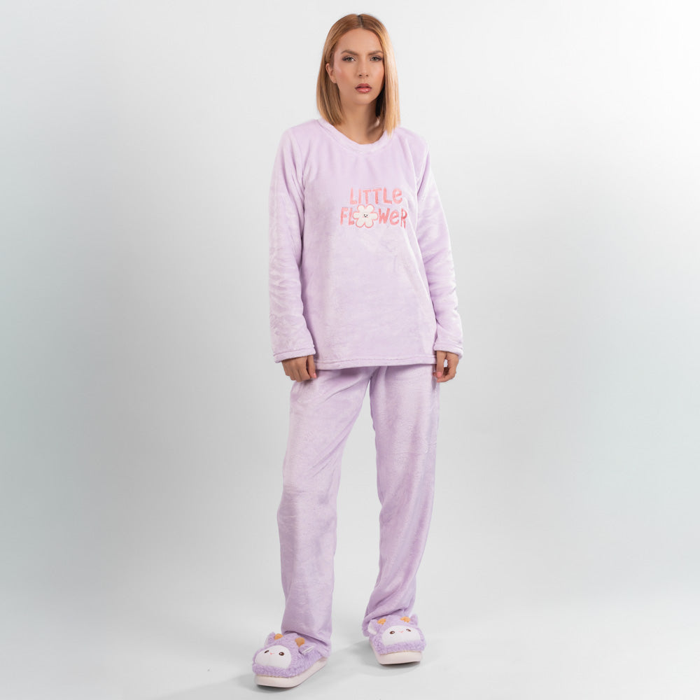 Pijama térmica Bordada de Little Flower image 0