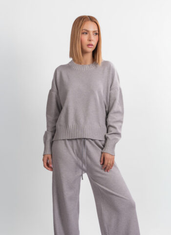 Conjunto tejido Gris