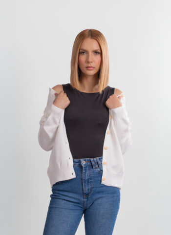 Saco Tejido Blanco